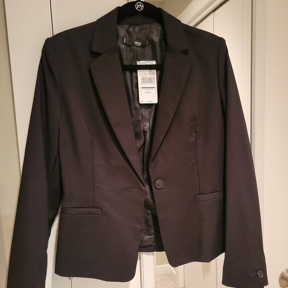 Mango Black Blazer - Picture 1 of 3